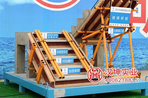 專業(yè)鑄就信賴 漢坤實(shí)業(yè)工地樓梯樣板展示引領(lǐng)行業(yè)標(biāo)準(zhǔn)，服務(wù)超千家企業(yè)